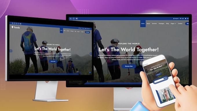 professional website design and development