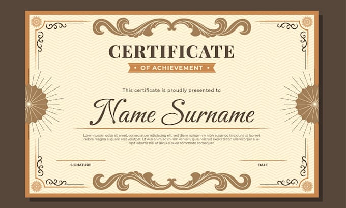 design diploma, degree, and award certificates professionally