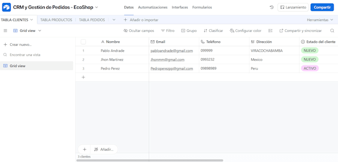 build a custom airtable CRM or database for your business