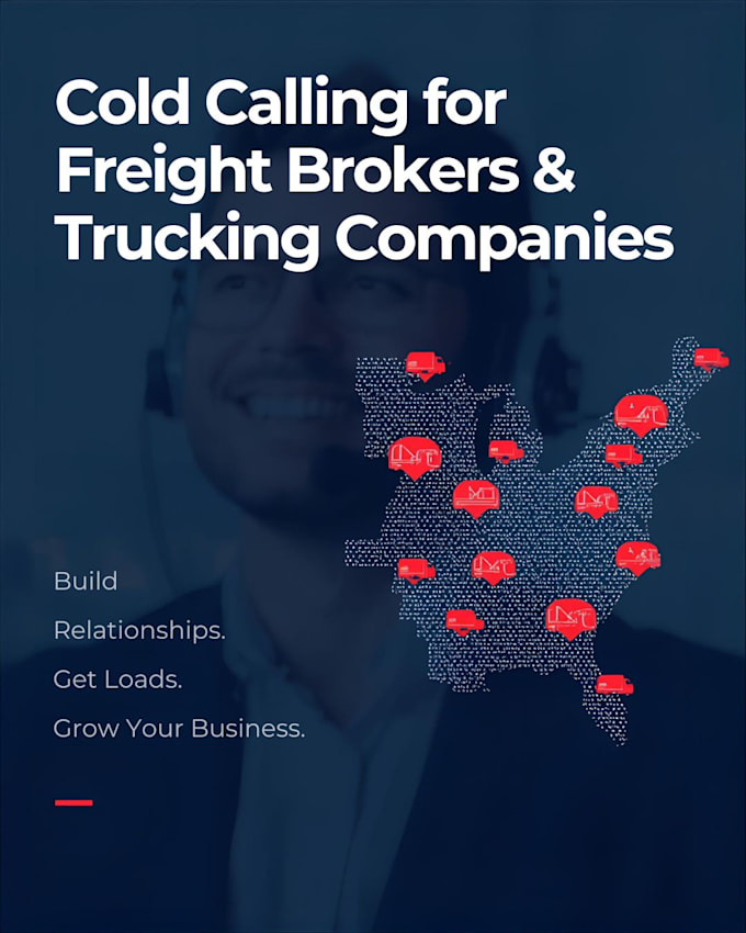 Make professional cold calls to freight brokers and shippers in the usa ...