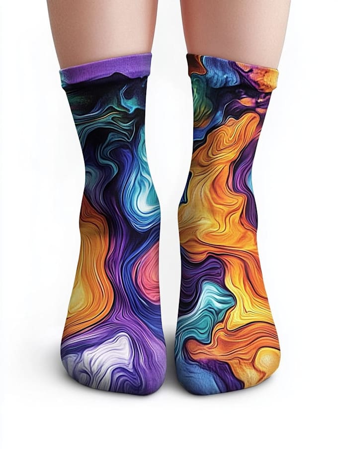 create socks design and patterns