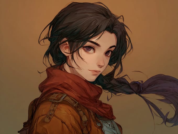 do semi realistic character design