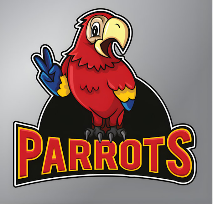 do modern parrotic  logo design
