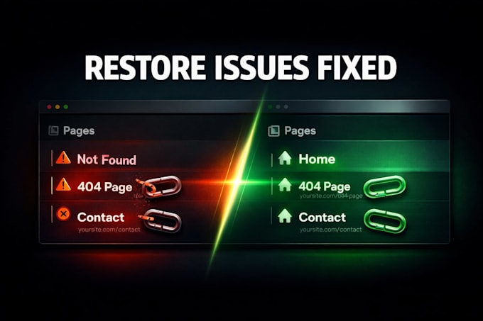 fix wordpress 404 errors, broken links, and permalinks