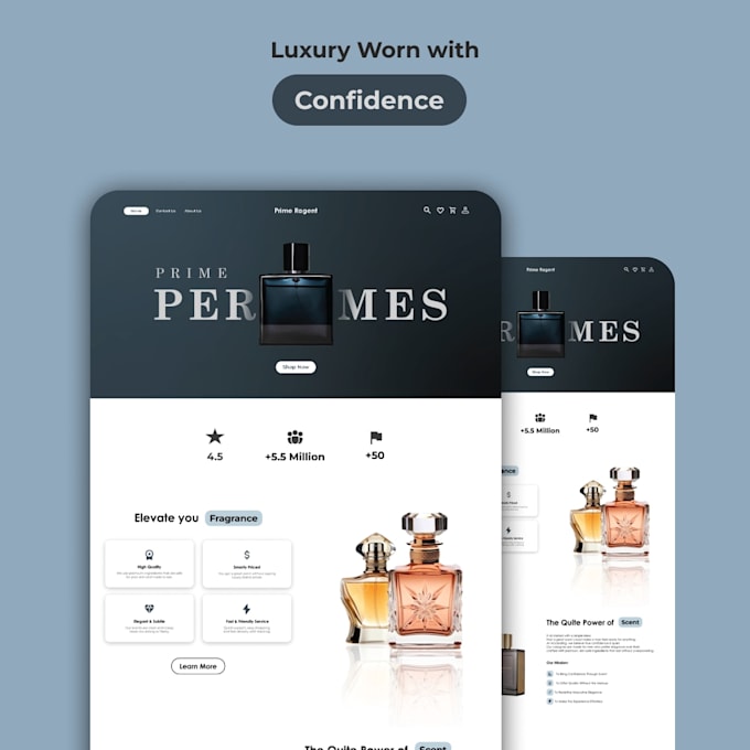 design a modern and user friendly websites in figma
