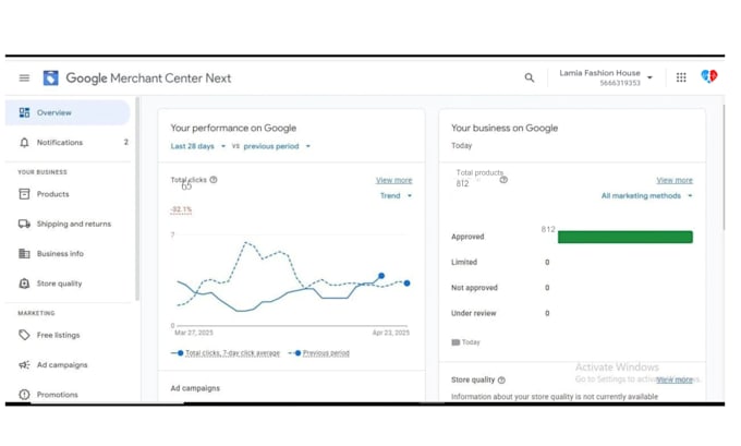 fix google merchant center suspension and optimize shopping ads