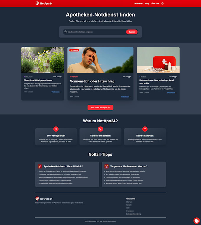 fix and optimize your HTML landing page