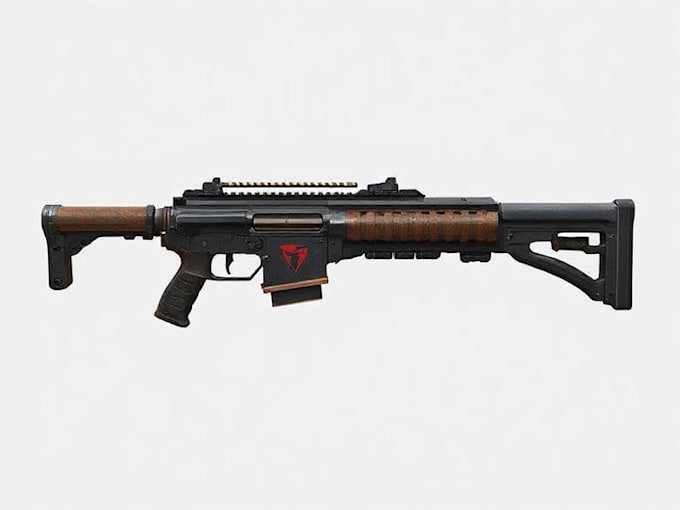 design concept art for weapons