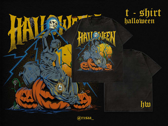 make a illustration design for merch band or brand