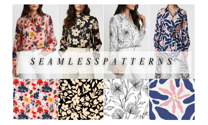 do custom trendy textile pattern