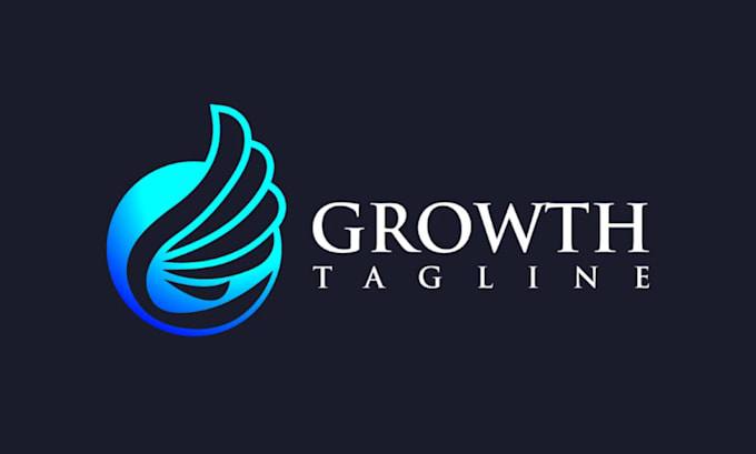 unique consulting,accounting, financial logo