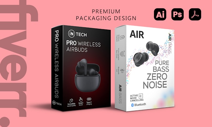 do product packaging design, box design and mailer box