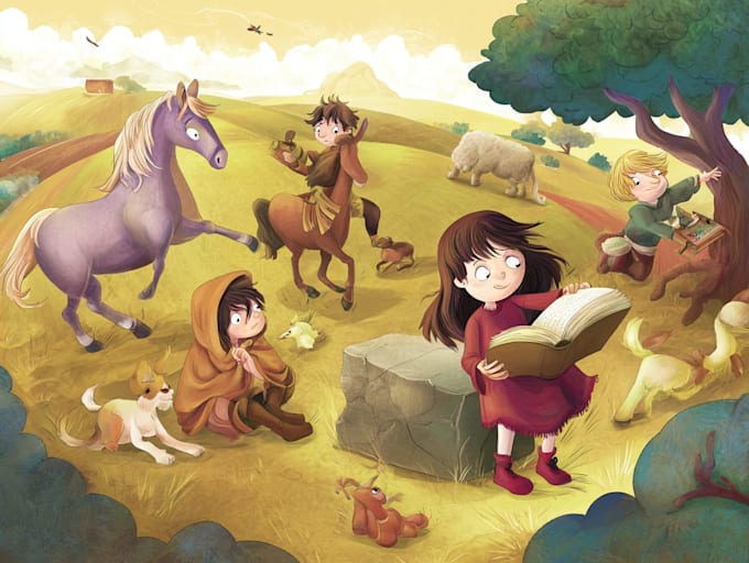 write original bible bedtime stories for children