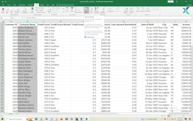 fix, clean and format your data professionally