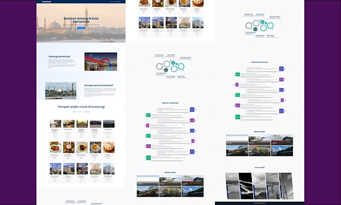 build a clean and fast website using HTML, CSS, and javascript