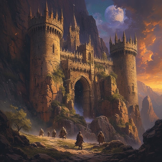 design epic fantasy characters and environments