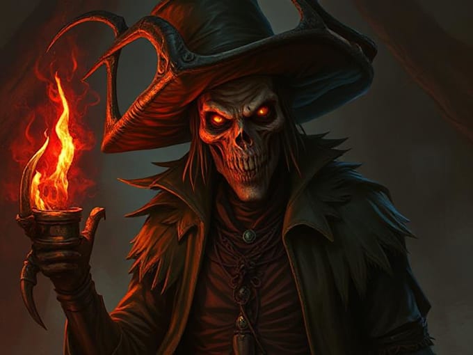 fantasy horror characters or fantasy character