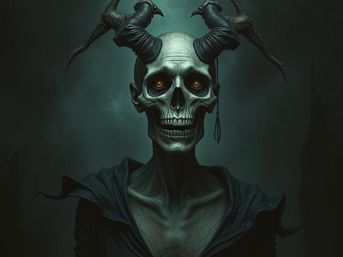 draw a custom dark surrealism for apparel