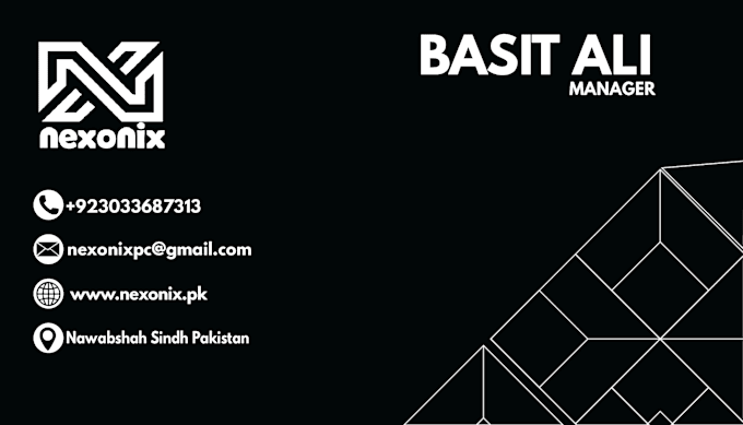custom minimalist business card design  with discount