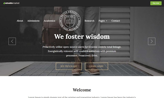 build ims website educational website learn dash tutor ims online course website