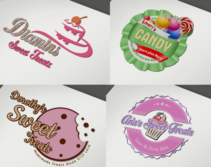 do bakery, cookies, dessert, pizza logo