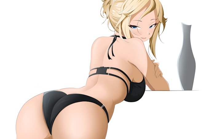 draw custom nsfw anime character art