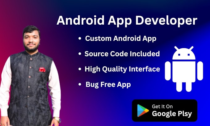 build a custom android app with modern UI