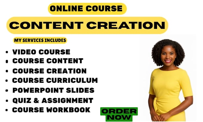 prepare course curriculum course creation course content lesson plan quiz