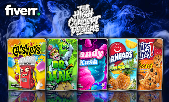 design customized mylar bags, boxes and cbd product labels