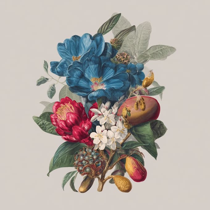 create a botanical illustration