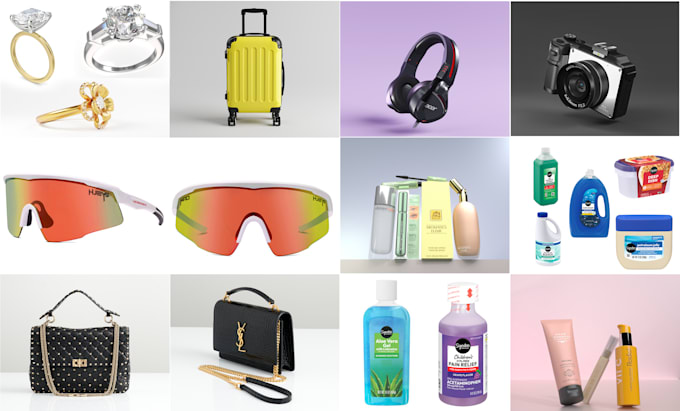 do 3d product modeling and 3d product rendering