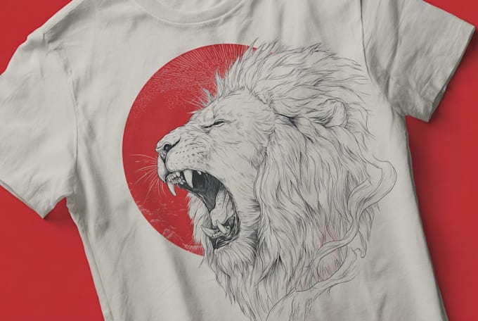 create cartoon retro illustration for t shirt