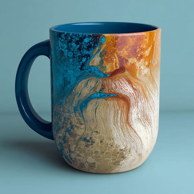 do custom typography coffee mug design or coffee mug design