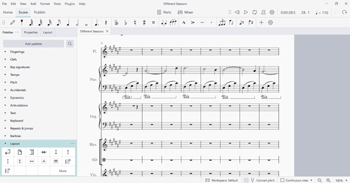 compose a beautiful classical piano song