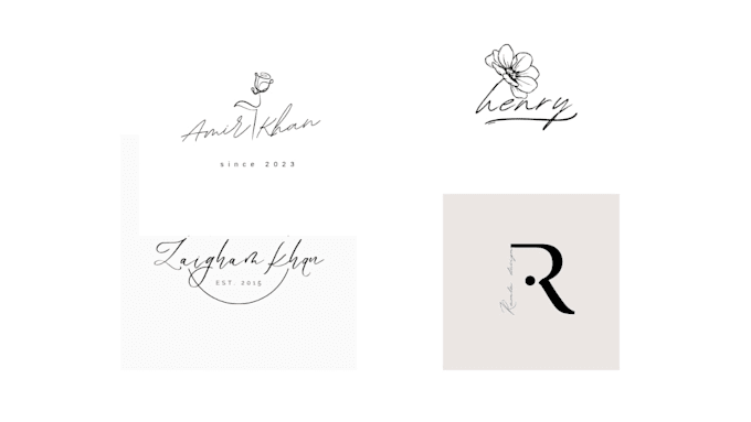 create handwriting, scripted, signature, cursive, handwritten logo