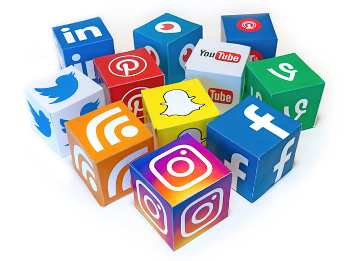 create and setup social media accounts professionally
