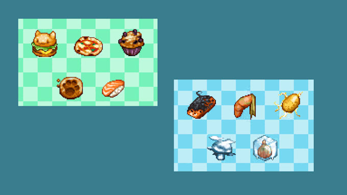 design you pixel art for your game, twitch, or discord