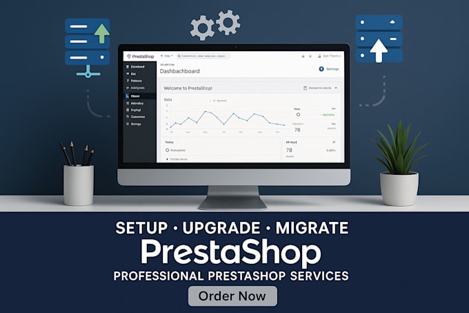 setup prestashop, install plugins, upgrade, update and migrate prestashop server