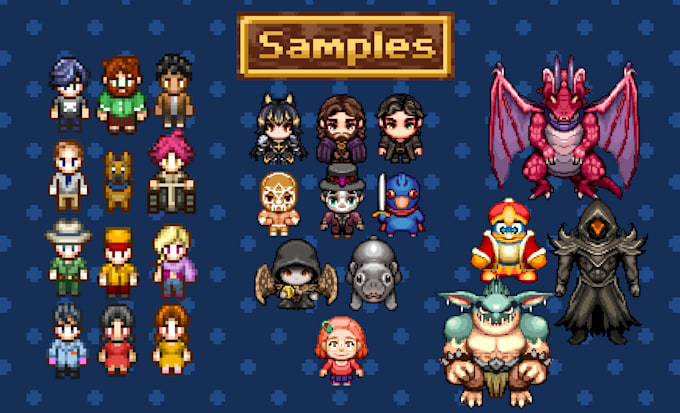 make you a custom sprite for your rpg maker game