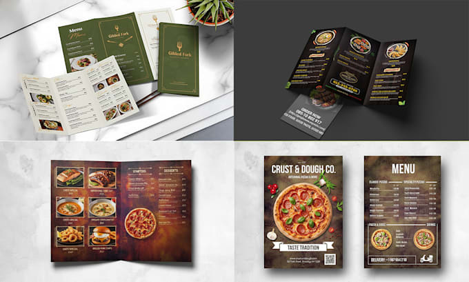 Design stylish and professional menu for restaurant and cafe by ...