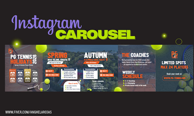 design canva carousel posts for instagram and linkedin
