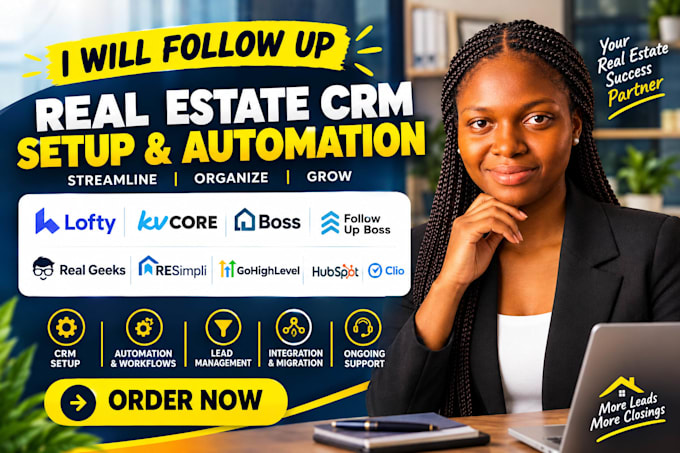 do slack follow up boss lofty crm realgeeks kvcore gohighlevel rei reply dubsado