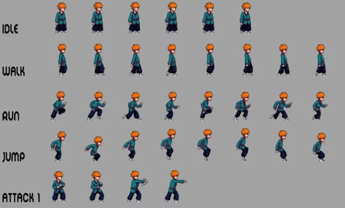 2d pixel art, tilesets, sprite sheet, 8bit 16bit animation, 2d pixel character