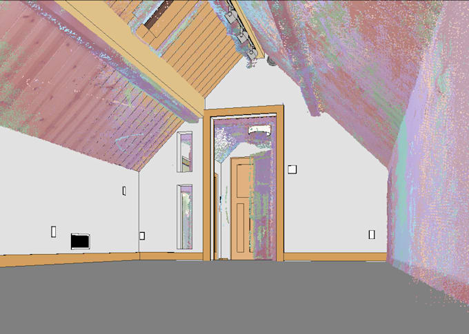 model buildings in revit from your point cloud data