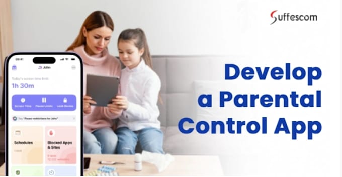 Develop parental control app, child care app, ai child monitoring app ...