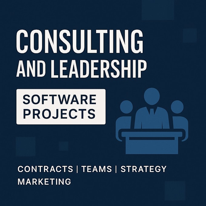 business and IT strategy consulting, software project management
