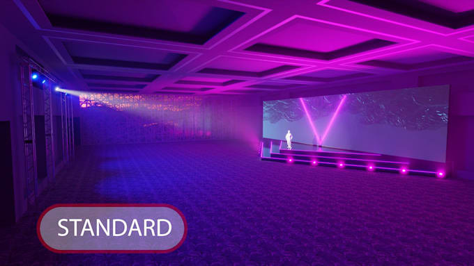 visualize and create stunning stage and event designs