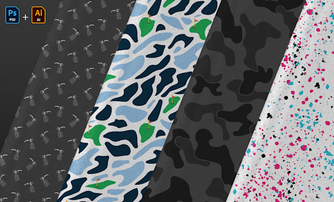 design unique seamless pattern for textile print and packaging