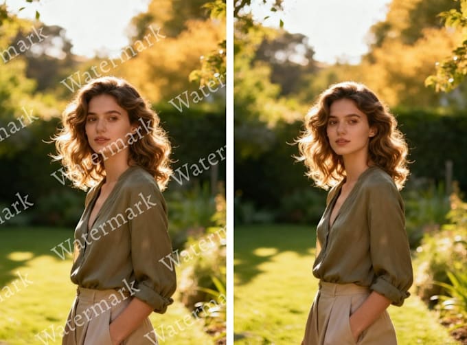 remove and add any objects and watermark and can retouch