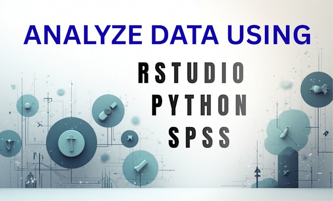 do any project in rstudio and spss
